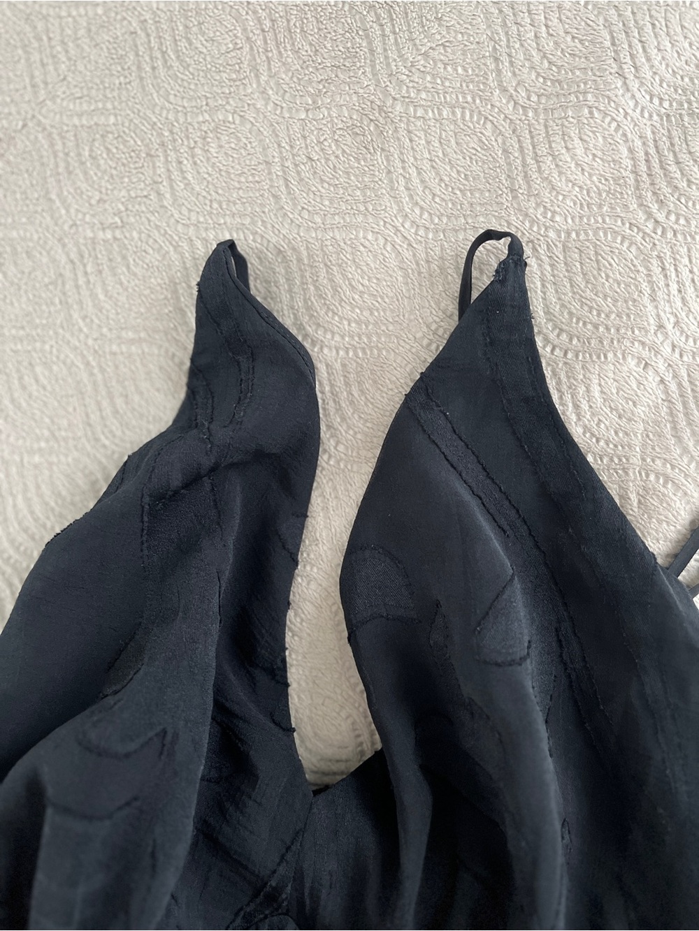 White House Black Market Women's Black V-Neck Maxi Dress size 6 - Picture 11 of 13